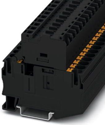 Phoenix Contact PT 6-HESI (6,3X32) 3211870 Terminale passante per fusibili 0,50 mm² 6 mm² Nero 50 pz.