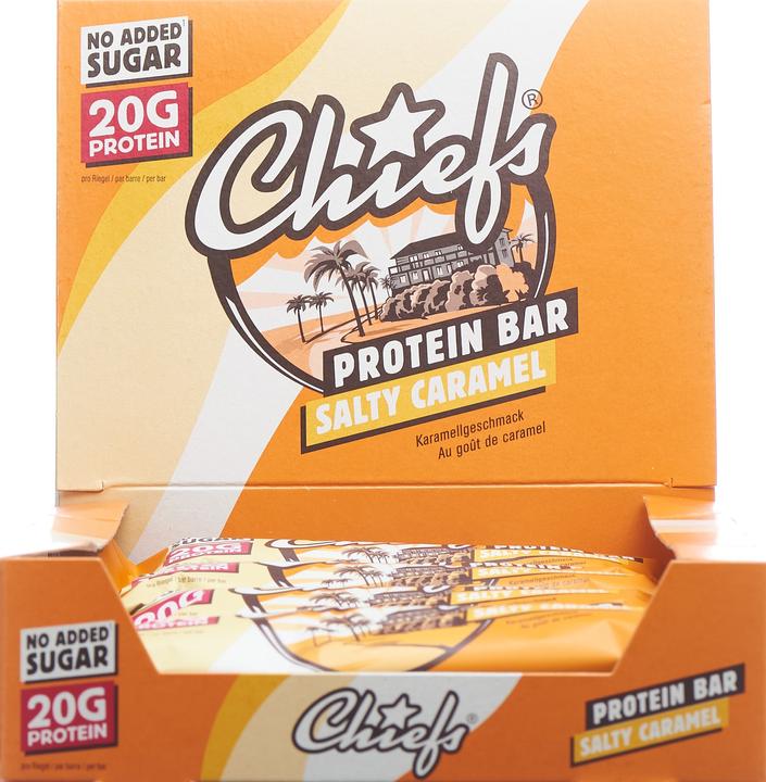 Immagine prodotto Chiefs Protein Bar (Caramel, 12 pz., 660 g)