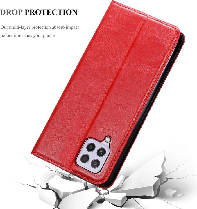 Actual product image Cadorabo Book Invis. Magnet sleeve (Samsung Galaxy M22, Samsung Galaxy A22, Samsung Galaxy A32)
