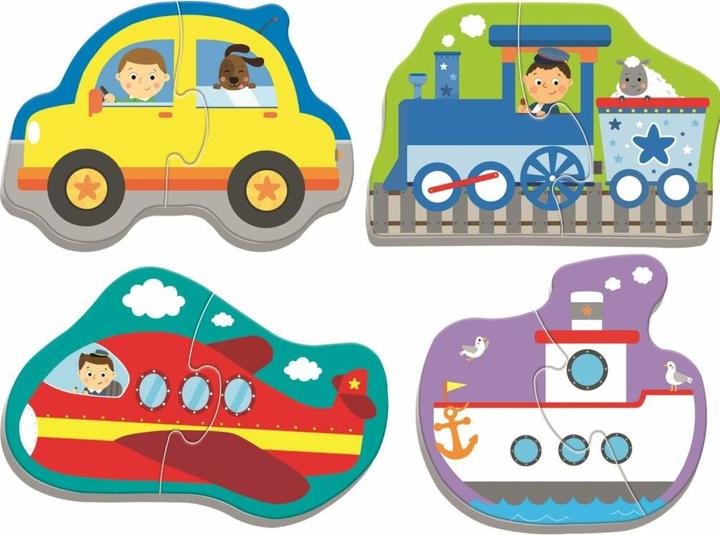 Actual product image Trefl Baby Classic vehicle (207 pieces)