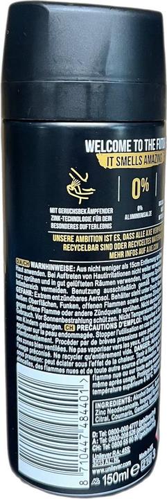 Image du produit AXE Deo Spray Gold Temptation 150 ml (Spray, 150 ml)