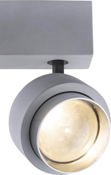 Actual product image Globo TIMO ceiling lamp, concrete grey, 55011D1
