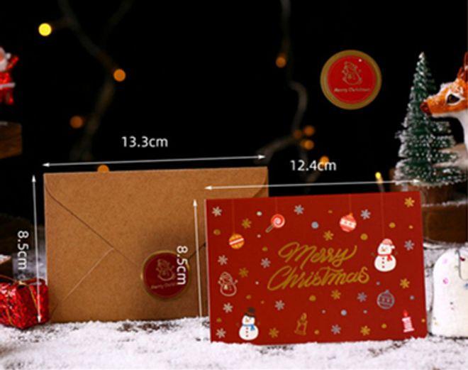 Produktbild MU Classic Weihnachtskarte 6er Set Elegant Holiday Classics Series (6 Stk.)