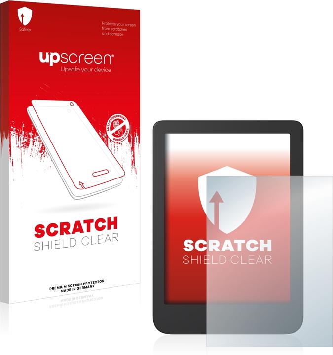 Actual product image upscreen Scratch Shield Protector (Tolino Shine 4)