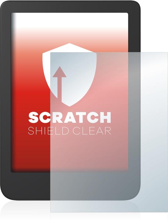 Actual product image upscreen Scratch Shield Protector (Tolino Shine 4)