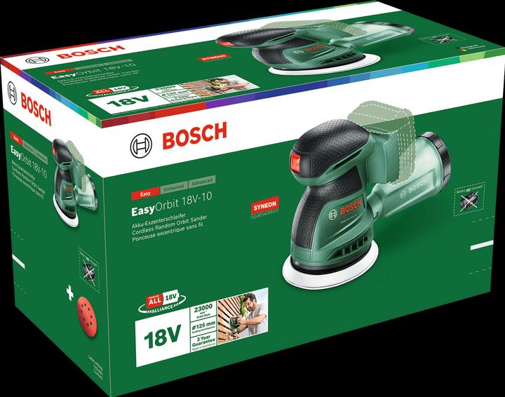 Actual product image Bosch Home & Garden Bosch Exzenterschleifer EasyOrbit 18V-10 solo (Eccentric grinder)