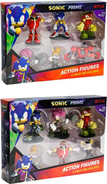 Actual product image Amo Toys Sonic Prime - Deluxe Box