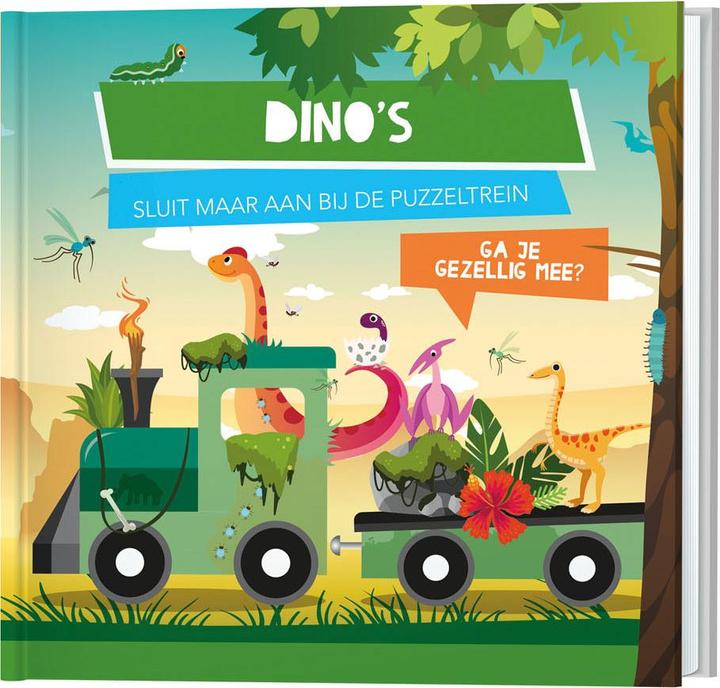 Produktbild Buch- und Puzzle-Dino-Zug