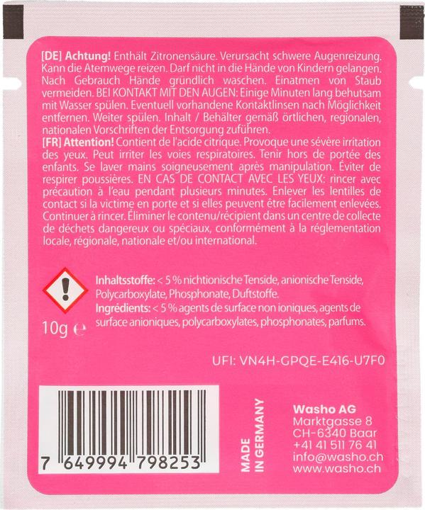 Valori nutrizionali e ingredienti Washo Set di gesso per la pulizia delle superfici