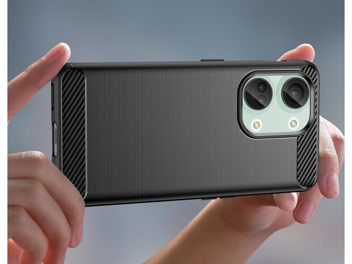 Actual product image Screenguard OnePlus North 3 Hull Carbon Brushed Soft TPU (OnePlus North 3)