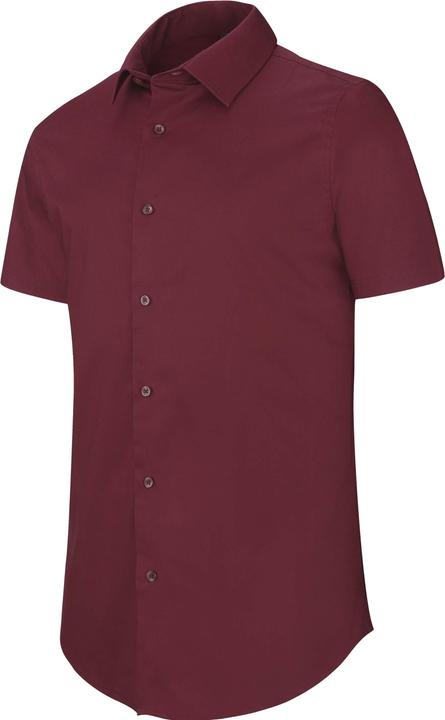 Produktbild Kariban Kurze Baumwoll/Elasthan-Hemd (XL)
