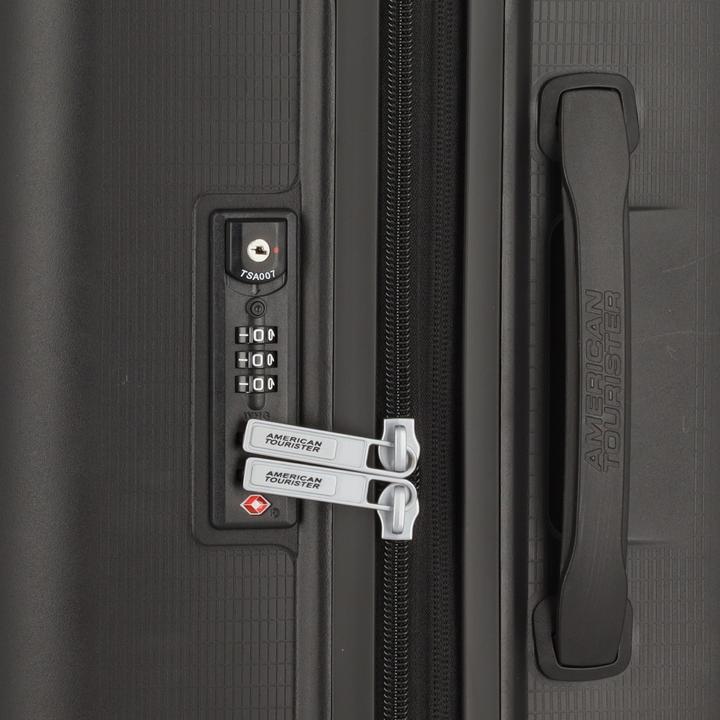 Image du produit American Tourister Valise de voyage Aerostep 66.5 L, Black (80 l, M (50 - 90l))