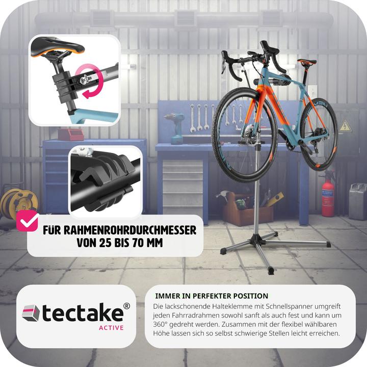 Immagine prodotto tectake Supporto di montaggio per biciclette