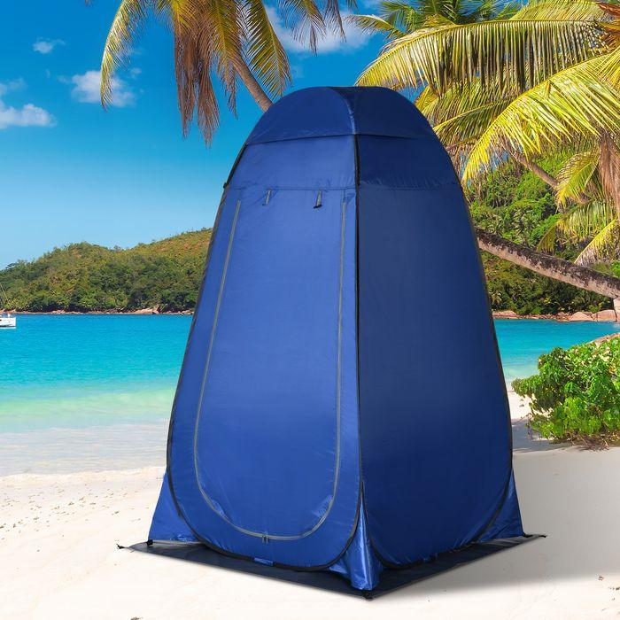 Immagine prodotto Swisshandel24 Tenda pop up Tenda da doccia Tenda da toilette da campeggio con borsa da trasporto Toilette mobile (Tenda gonfiabile)