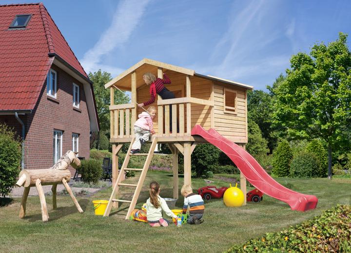 Actual product image Karibu Benjamin Stilt House with Slide