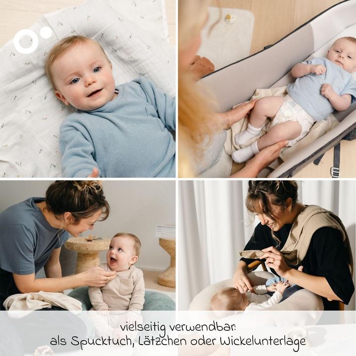 Produktbild Doomoo Mulltücher 3er Pack (70 cm, 70 cm)
