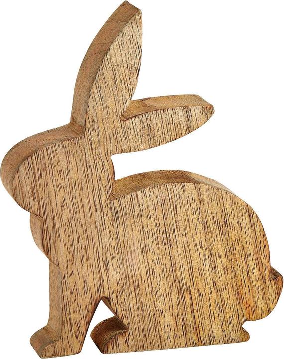 G. Wurm Présentoir Lapin 15 cm, Marron (1 x, 3.5 x 12.5 x 14.5 cm)