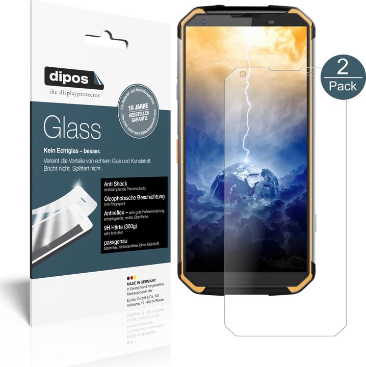 Produktbild Dipos Displayschutz Anti-Shock (2 Stück, Blackview BV9500)