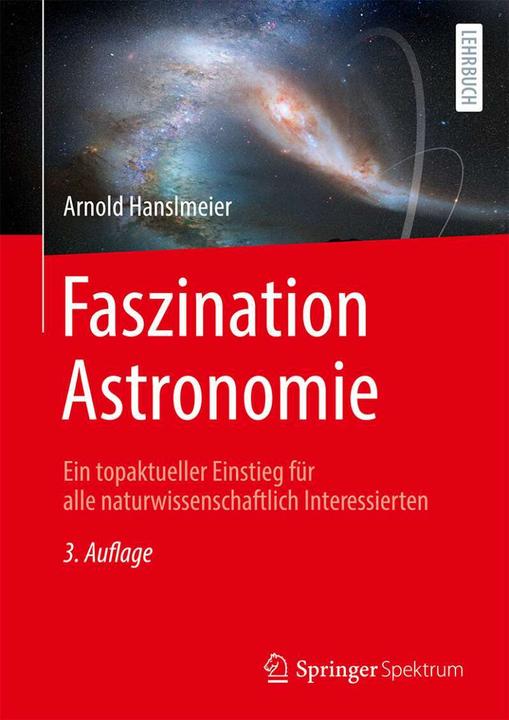 Produktbild Faszination Astronomie (Deutsch, Arnold Hanslmeier, 2021)