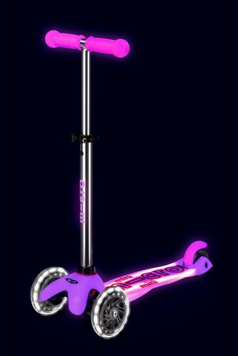 Image du produit Micro Scooter Mini Deluxe Glow Plus LED Rose