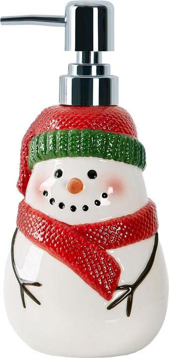 Image du produit Diaqua Distributeur de savon Bonhomme de neige 400 ml, rouge/vert/blanc
