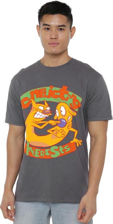 Immagine prodotto CatDog Conflicting Interests Maglietta Uomo (M)