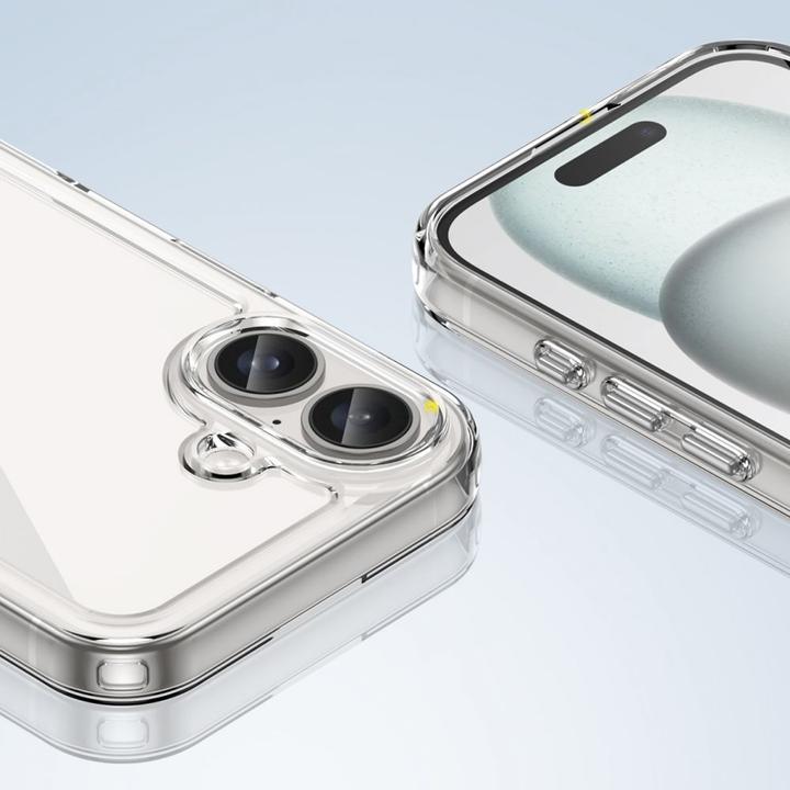 Immagine prodotto Hurtel Custodia Outer Space con cornice in gel per iPhone 16 - trasparente (Apple iPhone 16)