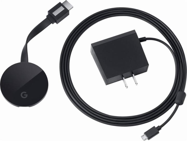 Produktbild Google Chromecast Ultra US (Android 4.1 (Jelly Bean), Android 4.2 (Jelly Bean), Android 4.3 (Jelly Bean), Android 4.4 (KitKat), Android 5.0 (Lollipop), Android 5.1 (Lollipop))