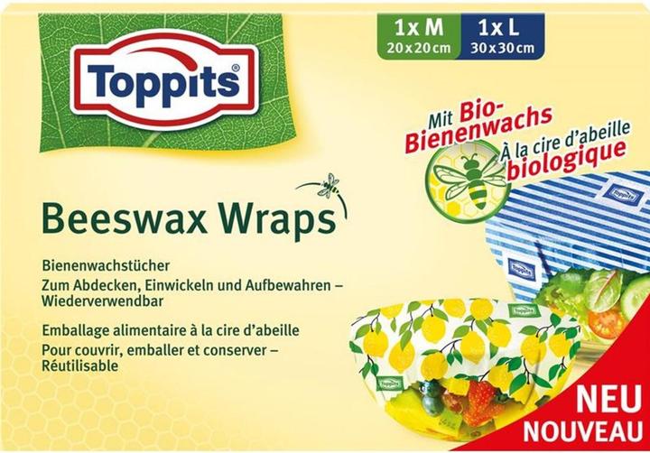 Toppits Bienenwachstuch (2 x)