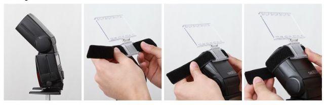 Image du produit Falcon Eyes Filtre couleur CFA-30K pour flash d'appareil photo Speedlite (Flash Filtre couleur)