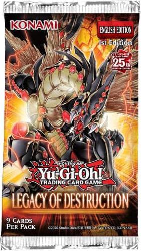 Image du produit Yu-Gi-Oh ! TCG - Legacy of Destruction Booster 3-Pack (Cardboard Tuckbox) (Anglais, Pack de boosters)
