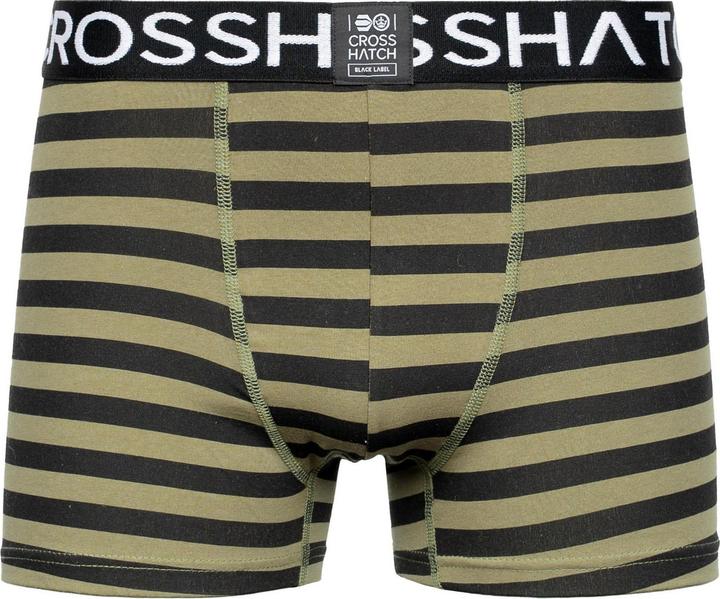 Produktbild Crosshatch Mens Gridline Boxer Shorts (Pack of 3) (M, 3er Pack)