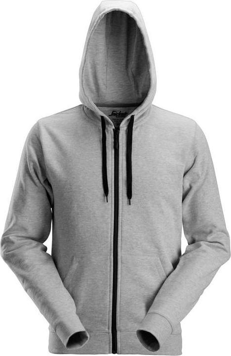 Produktbild Snickers Workwear 28011800003 Klassischer Zip-Kapuzenpullover Grau XS (XS)