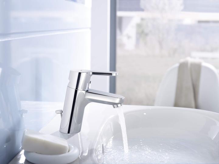 Image du produit Hansa Hansaprimo Mitigeur de lavabo, basse pression, pour chauffe-eau ouvert, avec vidage, saillie :