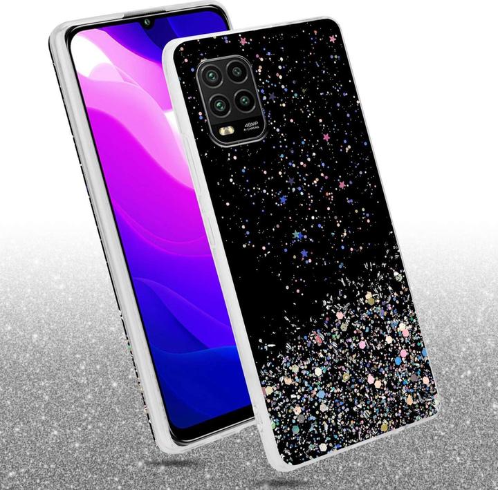 Actual product image Cadorabo Bumper Case for Xiaomi Mi 10 LITE TPU funkelnder Glitter (Mi 10 Lite)