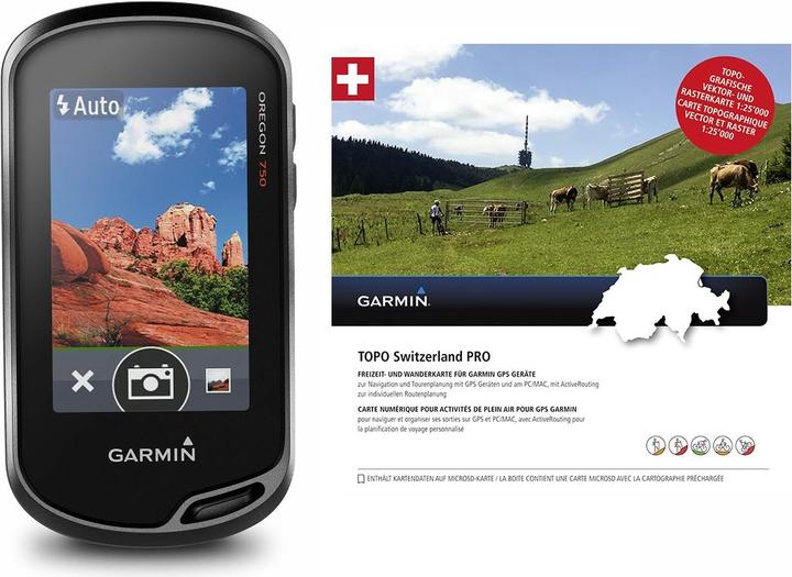 Immagine prodotto Garmin Oregon 750t + TOPO Svizzera PRO