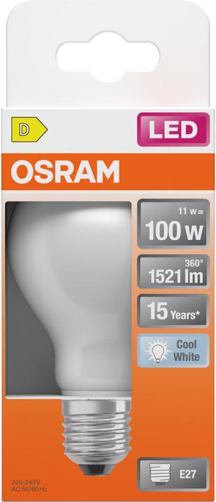 Produktbild Osram Retrofit Classic A (E27, 100 W, 1521 lm, 1 x, D)