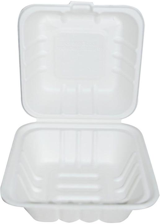Produktbild Nature Star Franz Mensch Hamburger-Box biologisch abbaubar - 500 Stck. (125 x)
