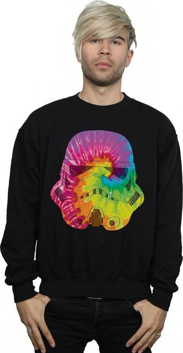 Actual product image Star Wars Mens Stormtrooper Uranus Helmet Sweatshirt (XXL)