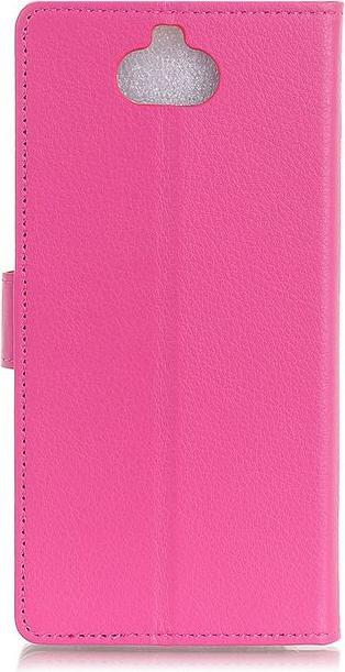 Actual product image MU Classic Litchi Leather Bookcover Series (Sony Xperia XA3)