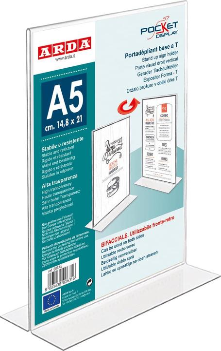 Produktbild Arda Broschürenständer T-Base (A5)