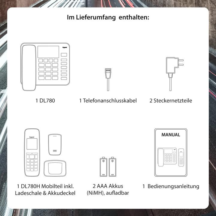 Produktbild Gigaset DL780 Plus