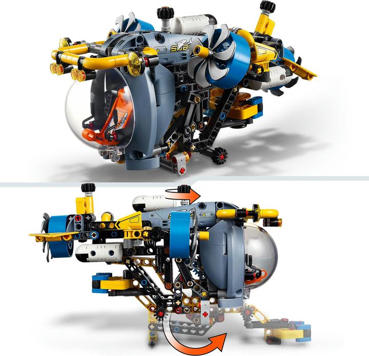 Productafbeelding LEGO Tiefseeforscher U-Boot (42201, LEGO Technic)