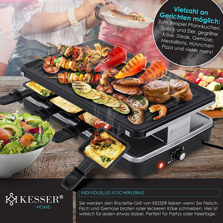 Produktbild Kesser Raclette-Grill mit Naturgrillstein