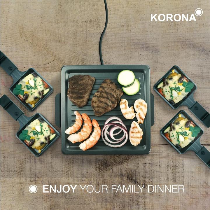 Actual product image Korona 45081 Raclette, 4 persons