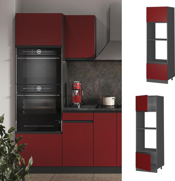 Produktbild Vicco Mikrowellenschrank R-Line (60 x 57.5 x 207 cm)