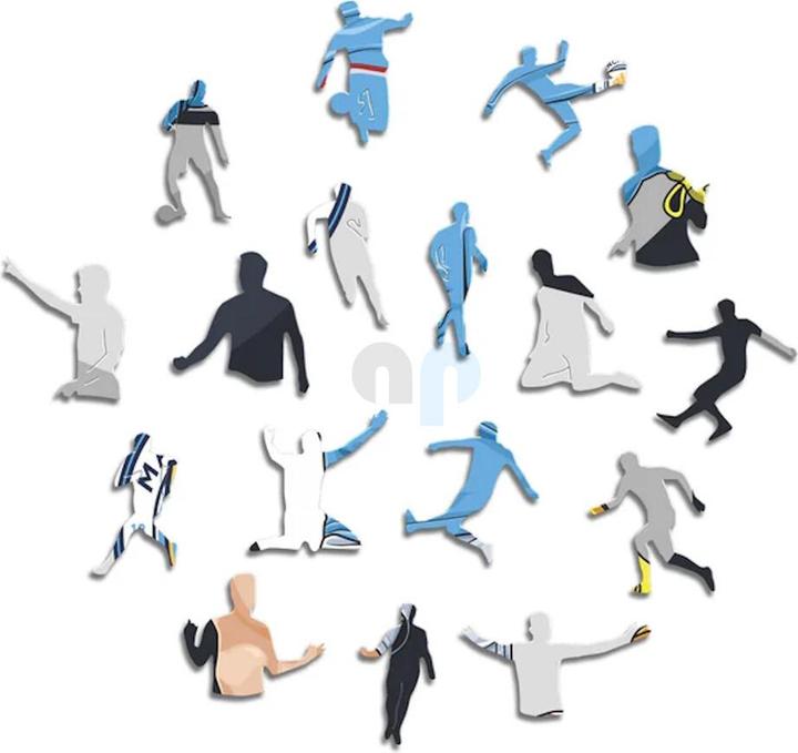 Image du produit Iconic Man City FC - Kevin De Bruyne - Puzzle en bois Taille M (270 pièces) (270 pièces)