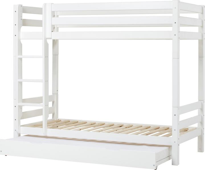 Immagine prodotto Hoppekids Letto a castello alto ECO Luxury con scala dritta e rete 90 x 200 cm per l'inserimento (90 x 200 cm)