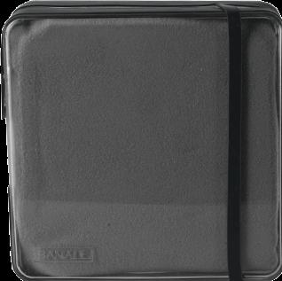 Produktbild Banale Weiches Mikrofasertuch mit Behälter für Sport und Reise (13 x 4.5 x 13 cm)