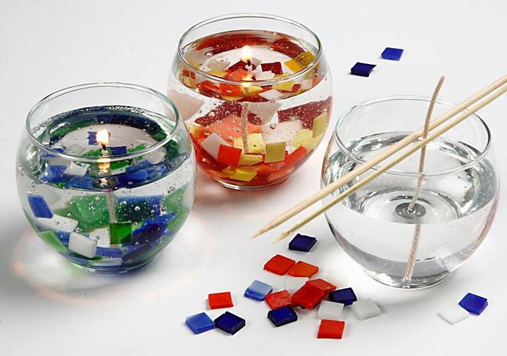 Actual product image Creativ Company Kerzengefäss 12 Stück, Verpackungseinheit: 12 Stück